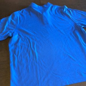 Lands' End | Shirts | Mens Lands End Xl Short Sleeve Blue Polo Shirt ...